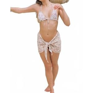 NEW MONTCE women''s floral mini sarong in venecia